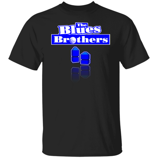 OPG Custom Design #3. Blue Tees Blues Brothers Fan Art. 100% Cotton T-Shirt