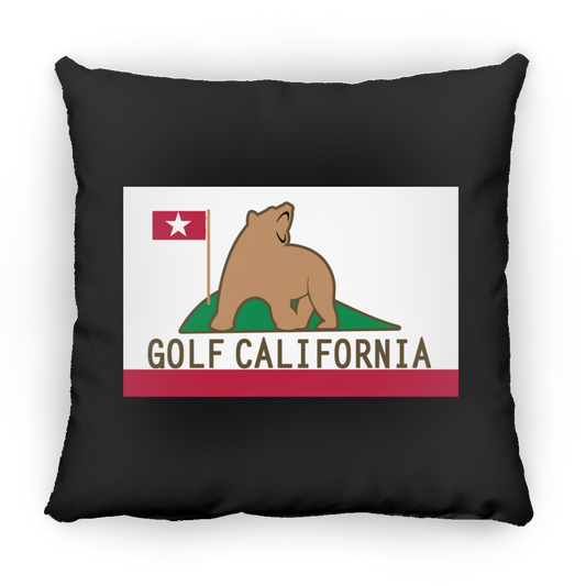 OPG Custom Design #14. Golf California. Square Pillow 18x18