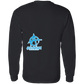 ArtichokeUSA Custom Design. Don't Eat Cookies And Spend Cache! Delete Them! Cookie Monster and Richie Rich Fan Art/Parody. 100 % Cotton LS T-Shirt