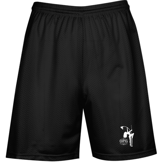 OPG Custom Design #10. Flag Pole. Double layer 100% Polyester Mesh Performance Mesh Shorts