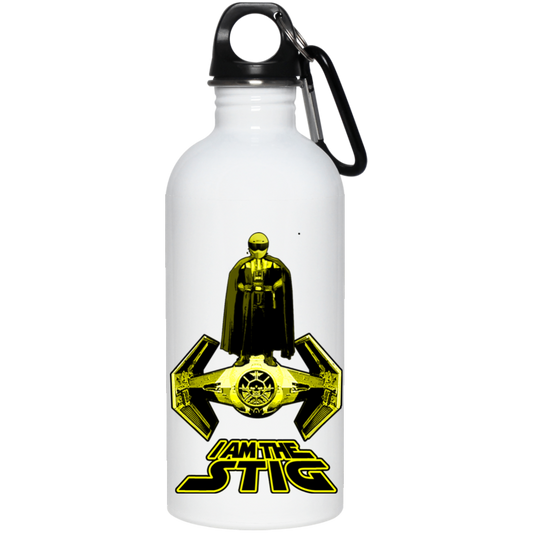 ArtichokeUSA Custom Design. I am the Stig. Vader/ The Stig Fan Art. 20 oz. Stainless Steel Water Bottle