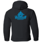 ArtichokeUSA Custom Design. Don't Eat Cookies And Spend Cache! Delete Them! Cookie Monster and Richie Rich Fan Art/Parody. Youth Pullover Hoodie