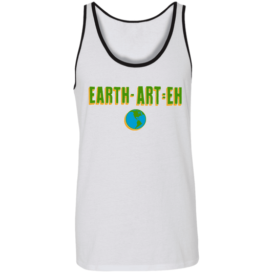 ArtichokeUSA Custom Design. EARTH-ART=EH. Unisex Tank