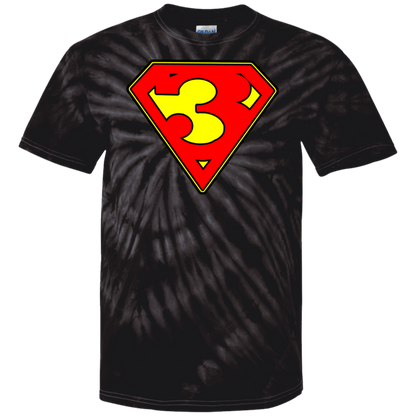 The GHOATS Custom Design. #38 Super 3. APA League. 100% Cotton Tie Dye T-Shirt