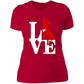 ArtichokeUSA Custom Design. Pitbull Love. Ladies' Boyfriend T-Shirt