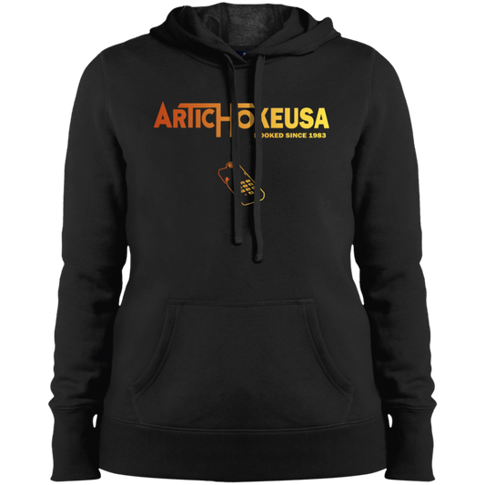ArtichokeUSA Custom Design. Pitfall Game. Activision Parody. Ladies' Soft Style Hoodie