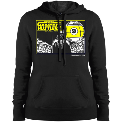 The GHOATS Custom Design. # 39 The Dark Side of Hustling. Ladies' Pullover Hoodie