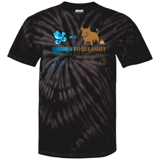 OPG Custom Design #2. Birdies to Bullshit. We Got A Saying Around Here. Youth Tie-Dye T-Shirt