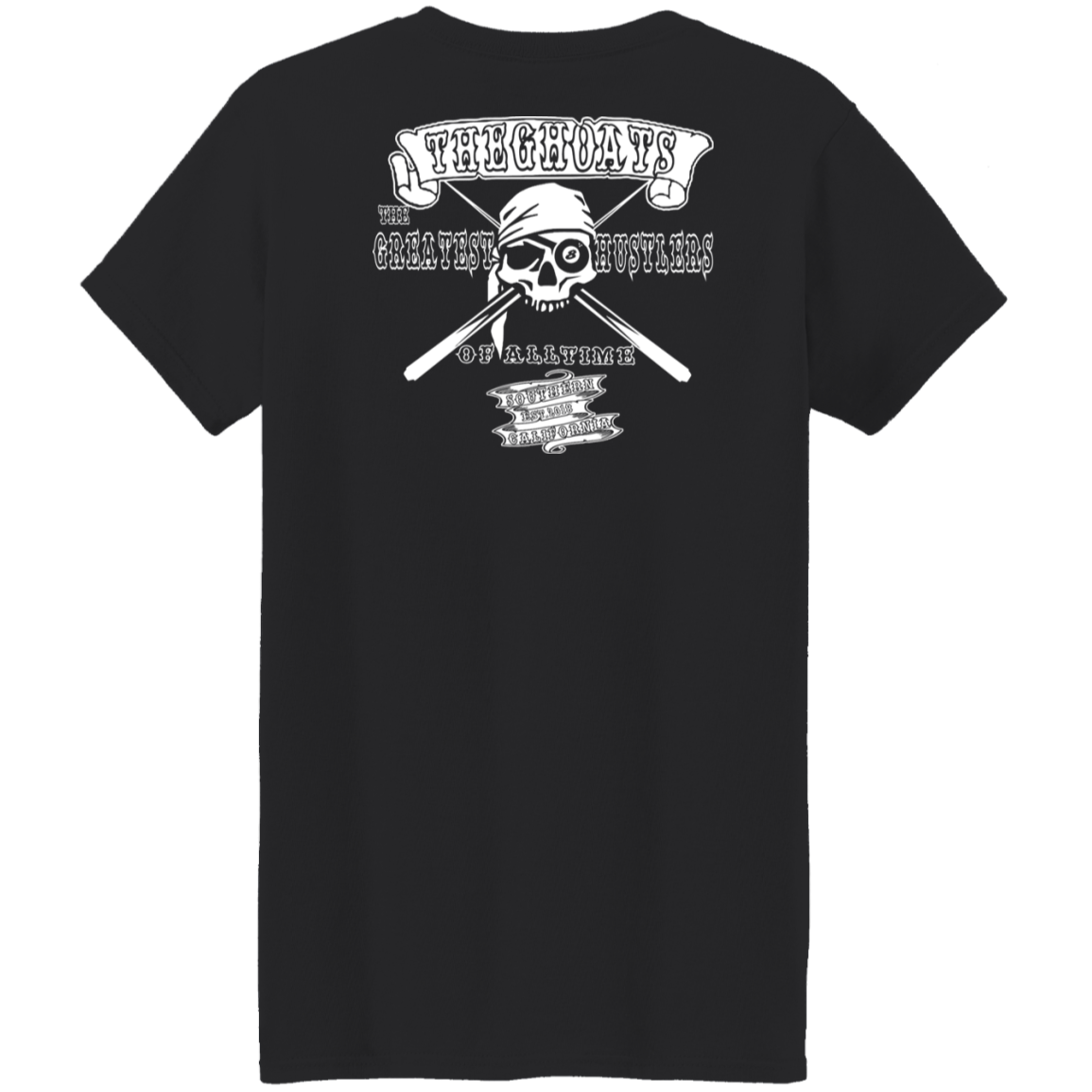 The GHOATS Custom Design. #4 Motorcycle Club Style. Ver 2/2. Ladies' Basic T-Shirt