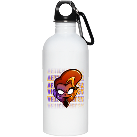 ArtichokeUSA Character and Font design. Let's Create Your Own Team Design Today. Arthur. 20 oz. Stainless Steel Water Bottle