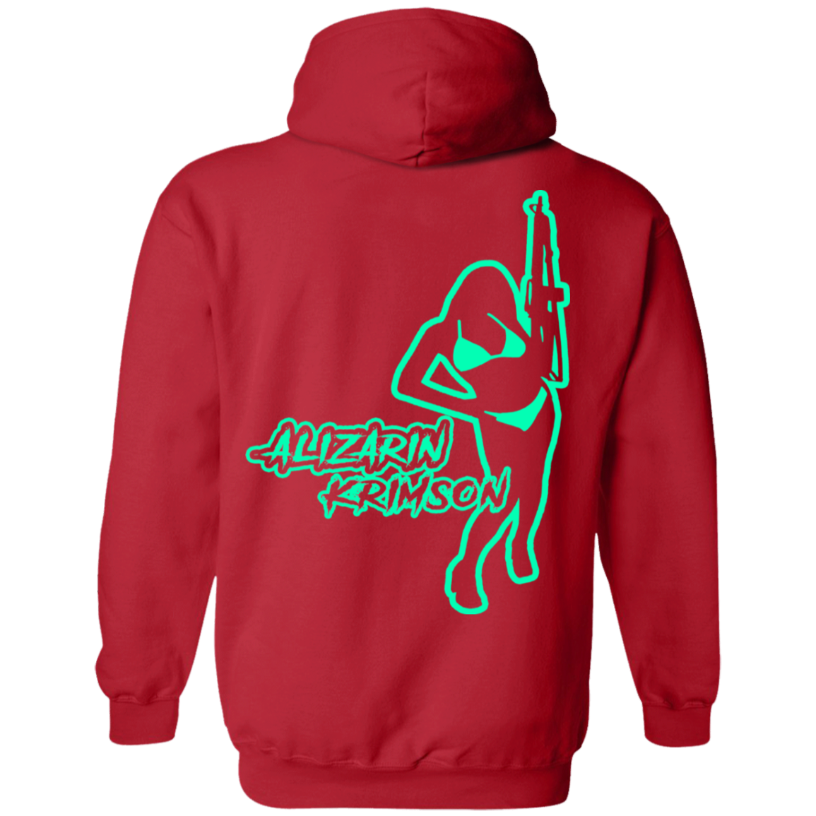 RED Pullover Hoodie 8 oz.