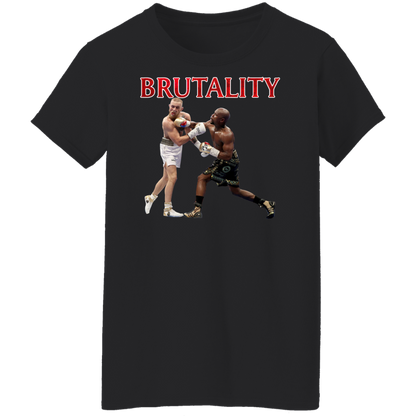 Artichoke Fight Gear Custom Design #5. Brutality! Ladies' 100% Pre-Shrunk Cotton T-Shirt