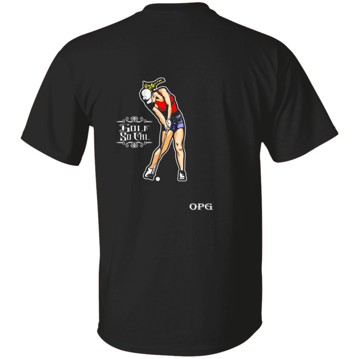 OPG Custom Design #9. Drive it. Chip it. One Putt Golf It. Golf So. Cal. Youth 100% Cotton T-Shirt