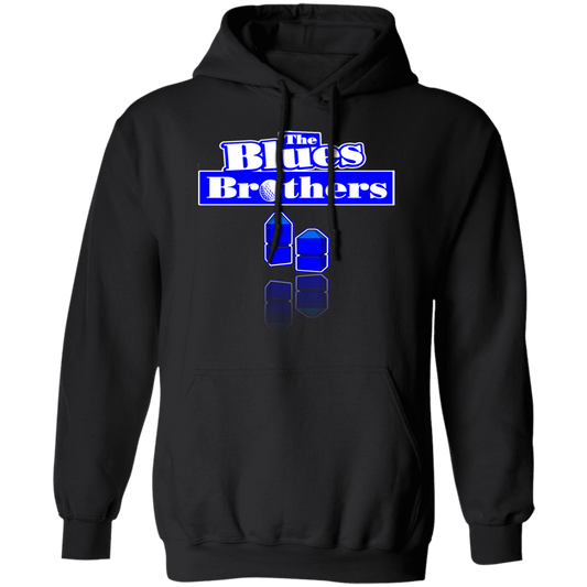OPG Custom Design #3. Blue Tees Blues Brothers Fan Art. Pullover Hoodie