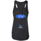 OPG Custom Design #11. Fore! Ford Parody. Flowy Racerback Tank