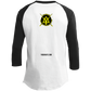 The GHOATS custom design #8. Eat. Sleep. Pool. Repeat. Pool / Billiards. Youth 3/4 Raglan Sleeve Shirt