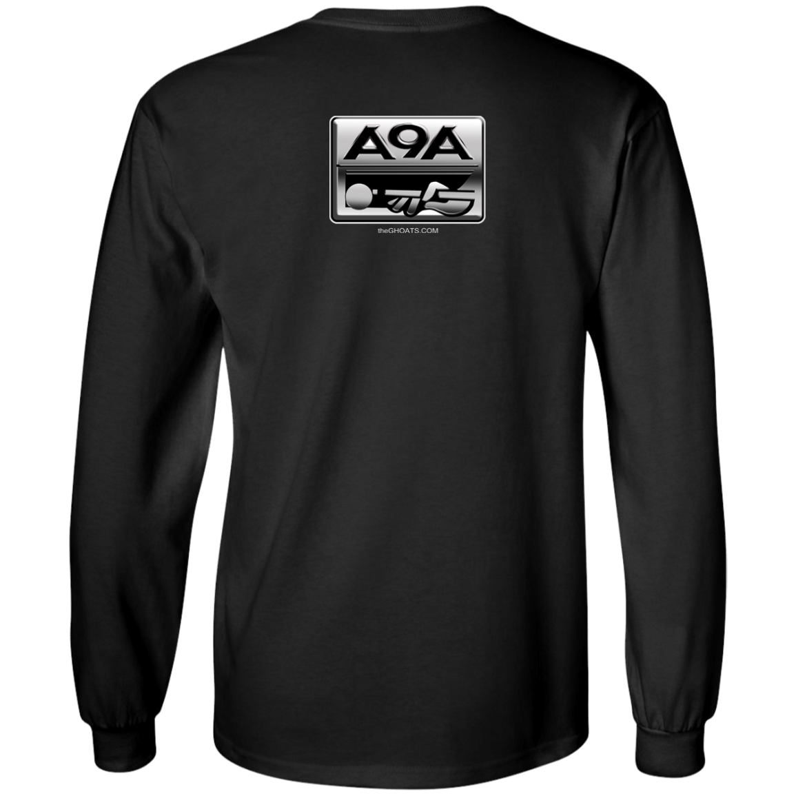 The GHOATS Custom Design. #3 POOL. APA Parody. Long Sleeve Cotton T-Shirt