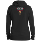 OPG Custom Design #14. Golf California. California State Flag. Ladies' Pullover Hooded Sweatshirt