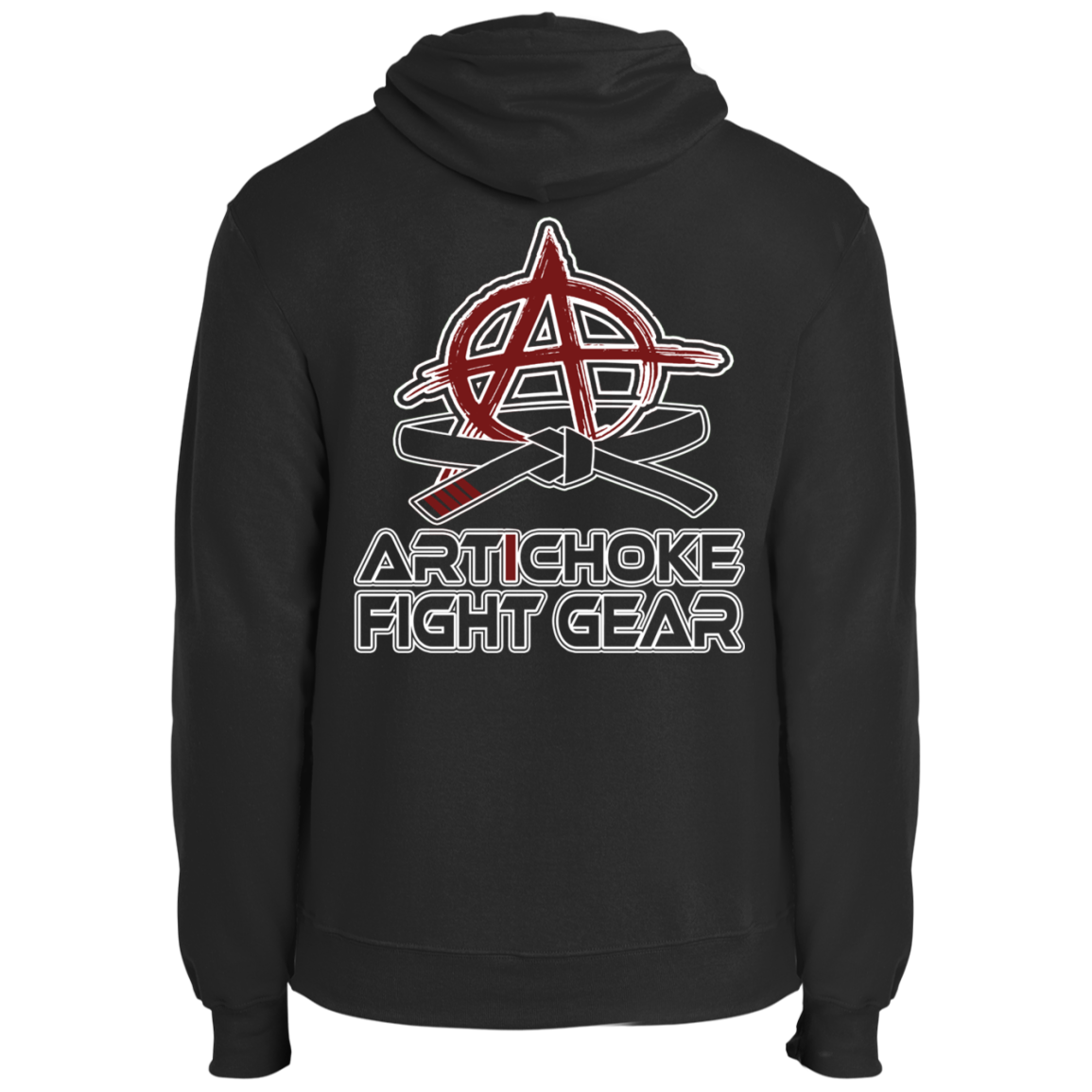 Artichoke Fight Gear Custom Design #11. Fatality. Mortal Kombat Parody. MMA. Fleece Hoodie