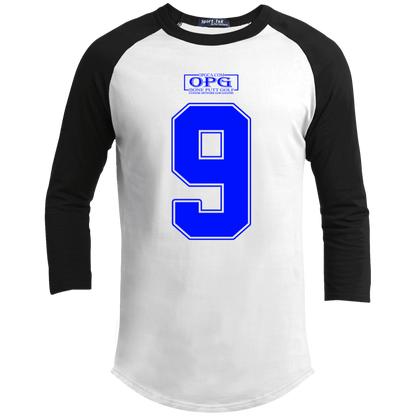 OPG Custom Design #17. Back 9. Youth 3/4 Raglan Sleeve Shirt