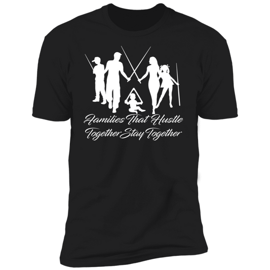 The GHOATS Custom Design. #11 Families That Hustle Together, Stay Together. Premium Short Sleeve T-Shirt