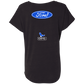 OPG Custom Design #11. Fore! Ford Parody. Ladies' Triblend Dolman Sleeve