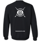 The GHOATS custom design #10. All Seeing Eye. Crewneck Pullover Sweatshirt