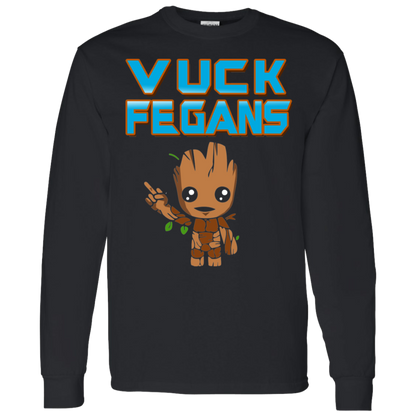 ArtichokeUSA Custom Design. Vuck Fegans. 85% Go Back Anyway. Groot Fan Art. LS T-Shirt 5.3 oz.