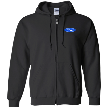 OPG Custom Design #11. Fore! Ford Parody. Zip Up Hooded Sweatshirt