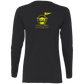 OPG Custom Design #21. May the course be with you. Star Wars Parody and Fan Art. Ladies' Cotton LS T-Shirt