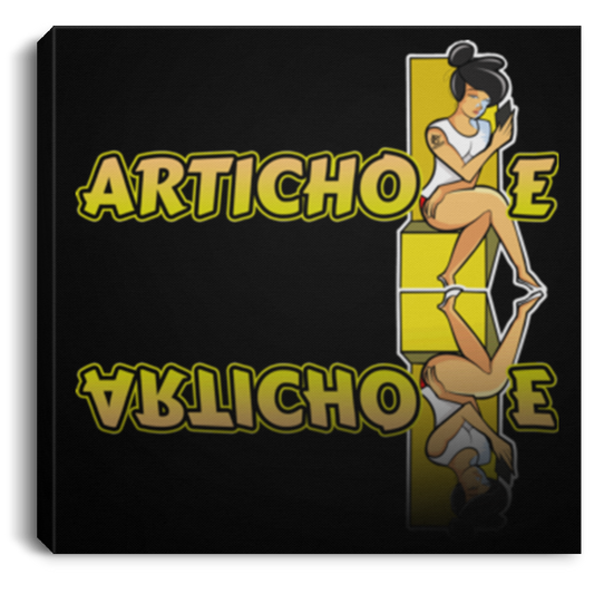 ArtichokeUSA Character and Font Design. Let’s Create Your Own Design Today. Betty. Square Canvas .75in Frame