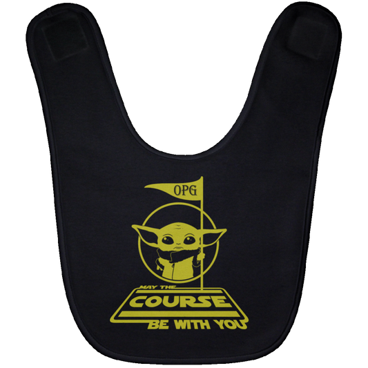 OPG Custom Design #21. May The Course Be With You. Fan Art. Baby Bib