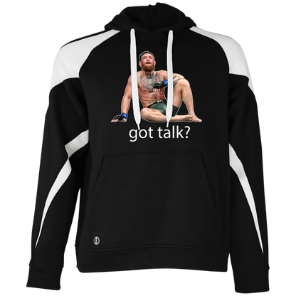 Artichoke Fight Gear Custom Design #12. Got Talk? MMA. 2 Tone Hoodie