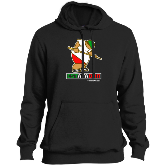 The GHOATS Custom Design. #30 Estafador. (Spanish translation for Male Hustler). Tall Pullover Hoodie