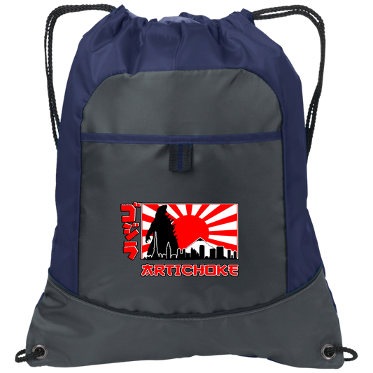 ArtichokeUSA Custom Design.  Fan Art Godzilla/Mecha Godzilla. Pocket Cinch Pack
