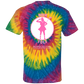 OPG Custom Design #19. GUCK FOLF. Female Edition. 100% Cotton Tie Dye T-Shirt