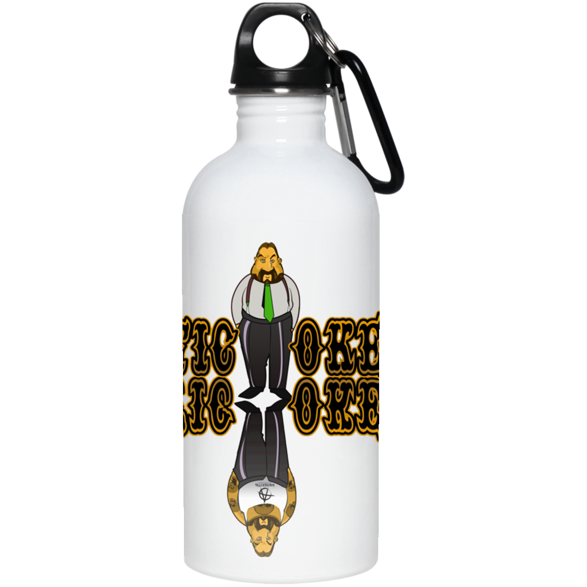 ArtichokeUSA Custom Design. Façade: (Noun) A false appearance that makes someone or something seem more pleasant or better than they really are. 20 oz. Stainless Steel Water Bottle