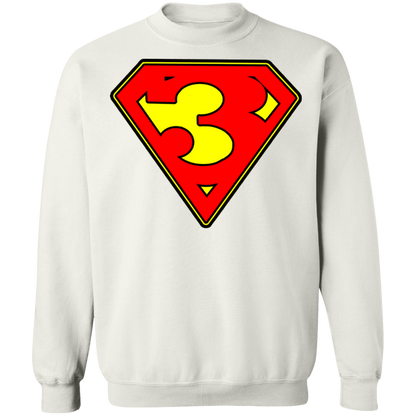 The GHOATS Custom Design. #38 Super 3. APA League. Crewneck Pullover Sweatshirt