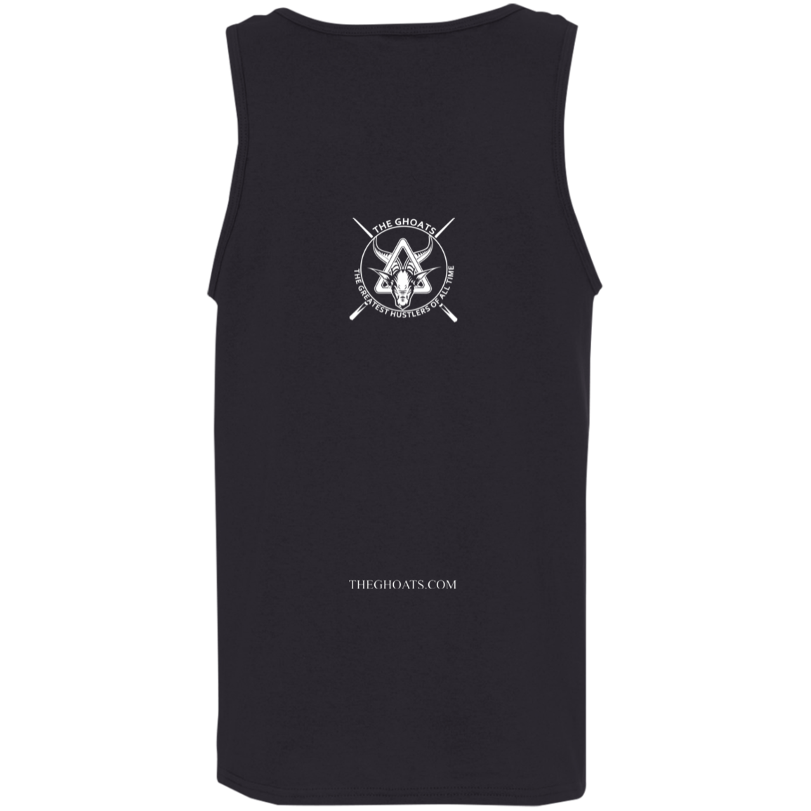 The GHOATS Custom Design #2. Baller. Shot Caller. Cotton Tank Top 5.3 oz.