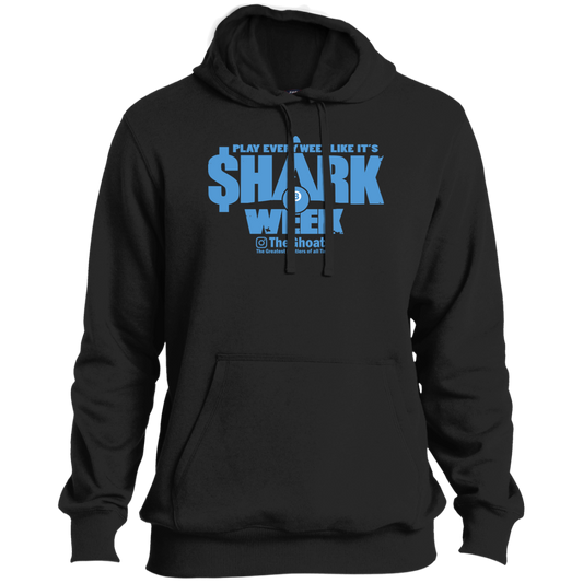 The GHOATS Custom Design. #32. Shark Week. Shark Life. Tall Pullover Hoodie