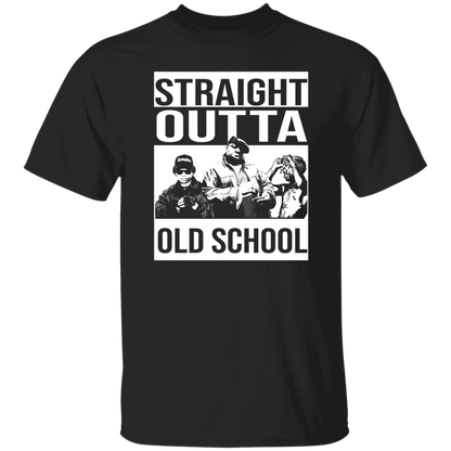 ArtichokeUSA Custom Design. Straight Outta Old School. The GOATs of Rap. Fan Art. Youth 5.3 oz 100% Cotton T-Shirt