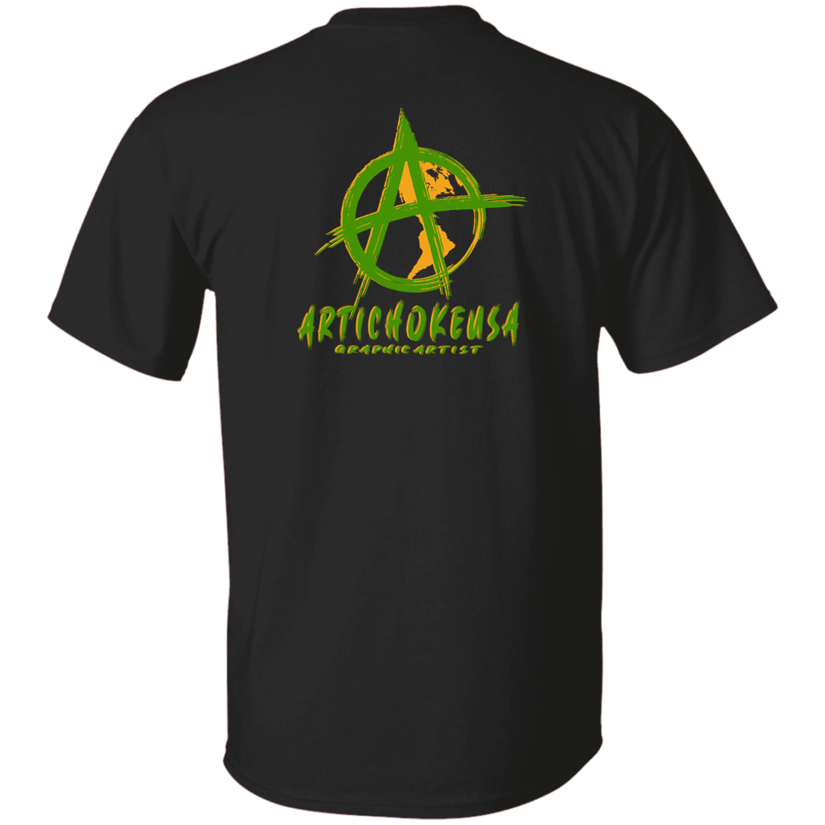 ArtichokeUSA Custom Design. EARTH-ART=EH. Youth 5.3 oz 100% Cotton T-Shirt