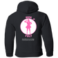 OPG Custom Design #19. GUCK FOLF. Female Edition. Youth Pullover Hoodie