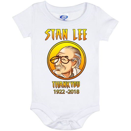 ArtichokeUSA Character and Font design. Stan Lee Thank You Fan Art. Let's Create Your Own Design Today. Baby Onesie 6 Month