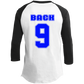 OPG Custom Design #17. Back 9. Youth 3/4 Raglan Sleeve Shirt