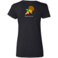 The GHOATS Custom Design. #30 Estafadora. (Spanish translation for Female Hustler). Ladies' Basic V-Neck T-Shirt