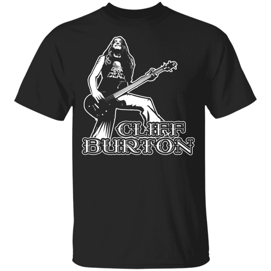 ArtichokeUSA Custom Design. Cliff Burton Tribute. Youth 5.3 oz 100% Cotton T-Shirt