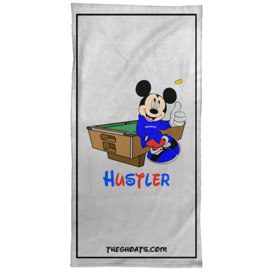 The GHOATS Custom Design. #18 Hustler Fan Art. Towel - 15x30