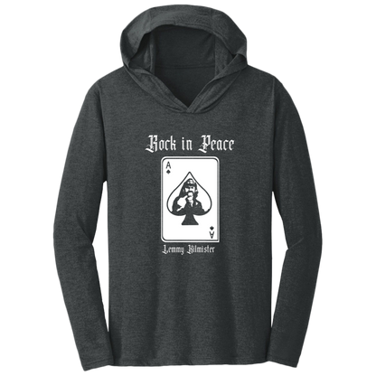 ArtichokeUSA Custom Design. Lemmy Kilmister "Ace of Spades" Tribute Fan Art Version 2 of 2. Triblend T-Shirt Hoodie