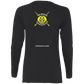 The GHOATS Custom Design #1. Active Shooter. Ladies' Cotton LS T-Shirt